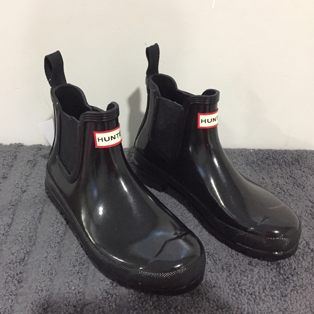 Hunter Women’s Original Gloss Chelsea Boots - Picture 2 of 4